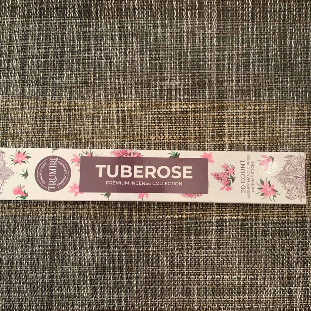 Trumiri brand 20 count Tuberose incense sticks